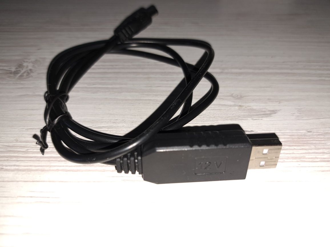 Кабель для роутера USB DC 5V to 9V 12V 5,5 x 2,1 з перетворювачем!