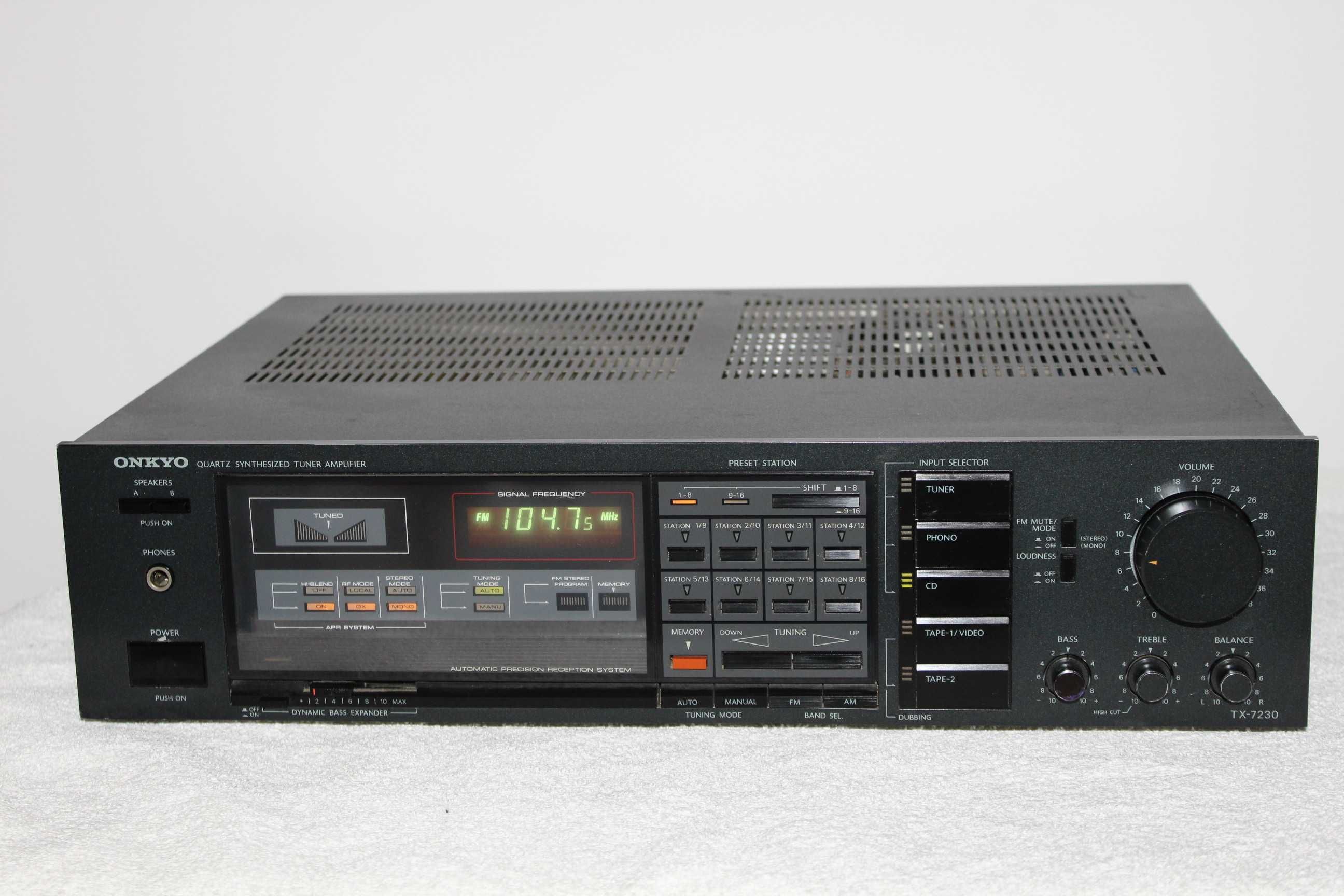 ONKYO TX-7230 Amplituner wzmacniacz stereo Made in Japan Wysyłka