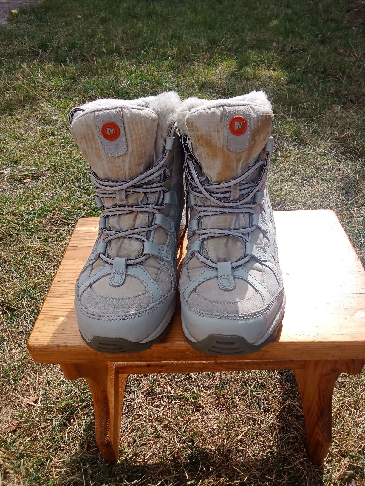 Теплые зимние  ботинки Merrell. 35.5 размер