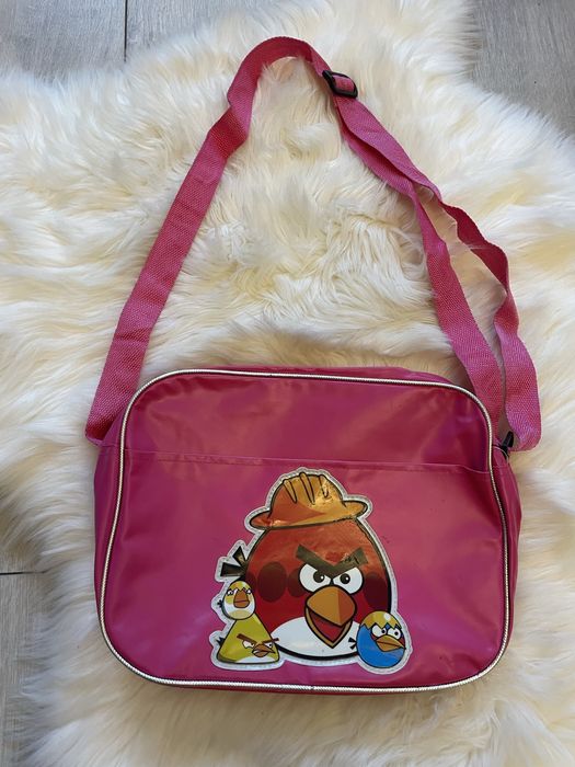 Torba na ramię Angry Birds różowa