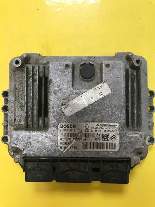 Блок управління двигуном Citroen C3 0281011783 9654490280