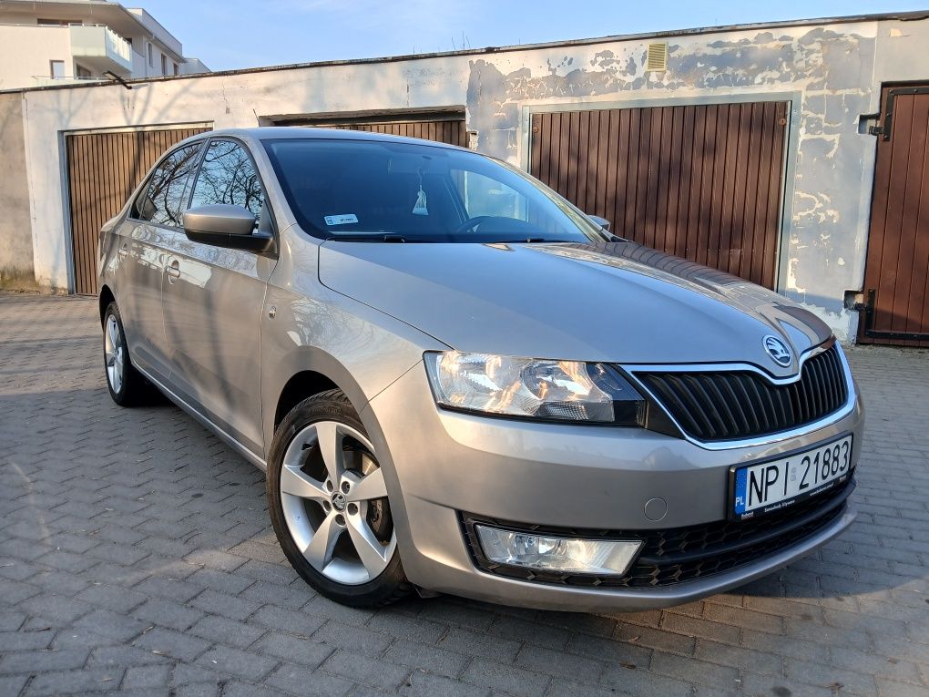 Skoda rapid 1.2 tsi  niski przebieg 117 tyś km