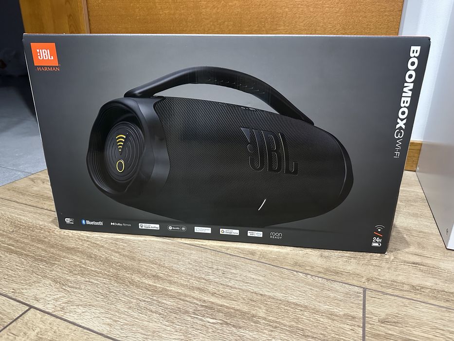 JBL BOOMBOX 3 Wi-Fi Głośnik Przenośny Czarny