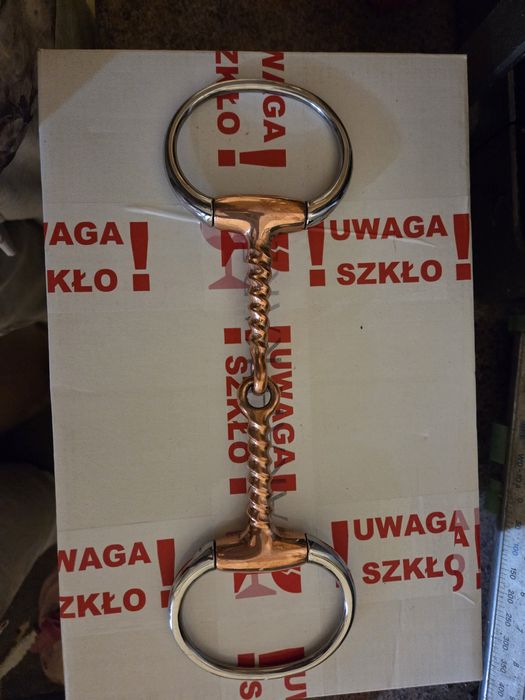 Wędzidło 12,5 miedziane