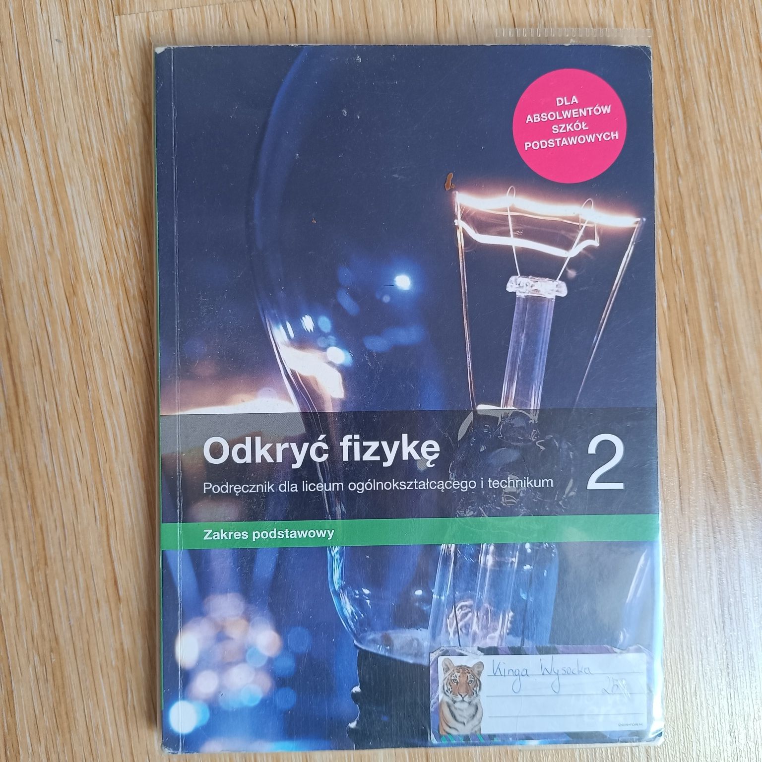 Odkryć fizykę 2     podręcznik do fizyki