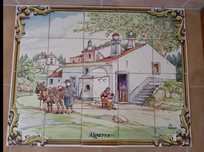 Painel de azulejos pintado à mão (novo)