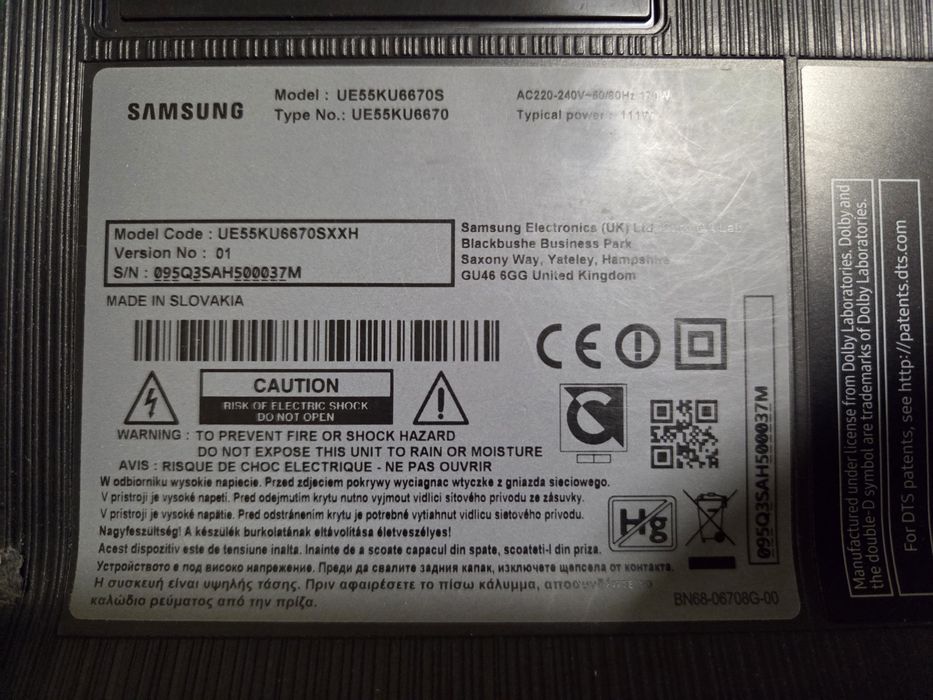 Telewizor Samsung 55'