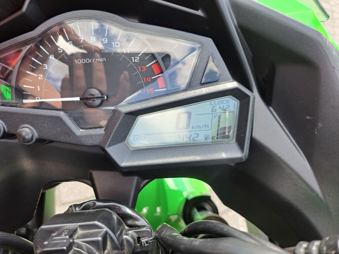 Kawasaki Ninja 300 ABS, 440km przebiegu
