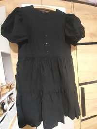 Sukienka oversize czarna Sinsay