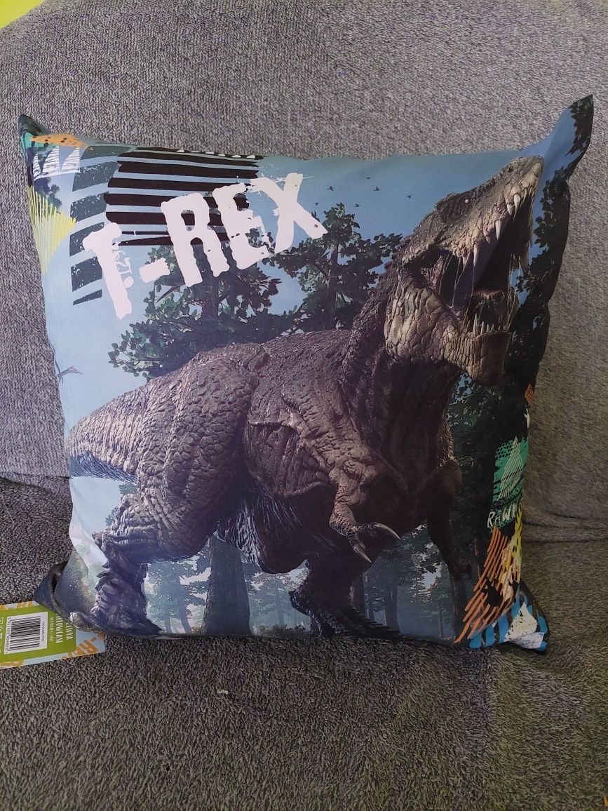 Poszewka na poduszkę 40x40 Dinozaur