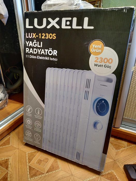 Обогреватель масляный LUXELL LUX-1230s Новый в упаковке