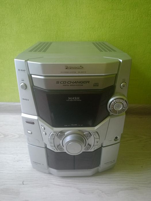 Wieża Panasonic SA-AK210 – sprawna, bez kolumn, 160 zł