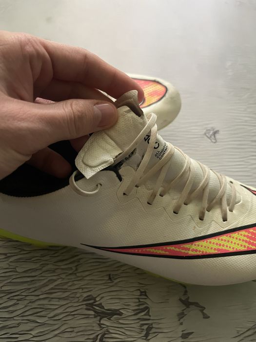 Nike Mercurial Vapor X White Профі модель ACC Бутси гібриди
