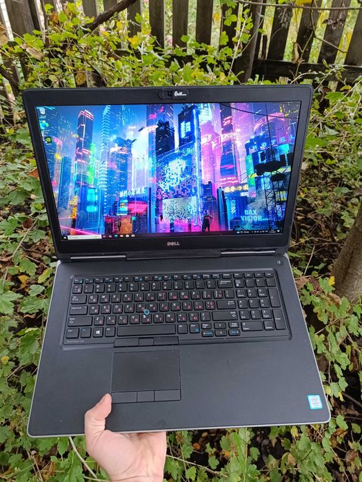 17.3 6гб відеокарта, ноутбук DELL i7 7820HQ/32/1000gb/P3000 6gb