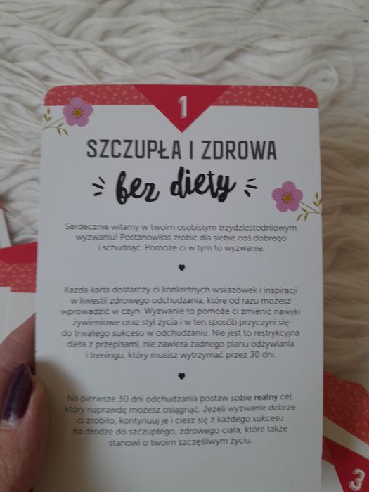 Karty studniowe wyzwanie jak zeszczuplać