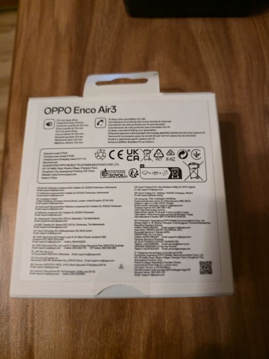 Słuchawki OPPO Enco Air  3. - Nowe