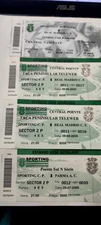 Sporting - 4 Bilhetes de Futebol