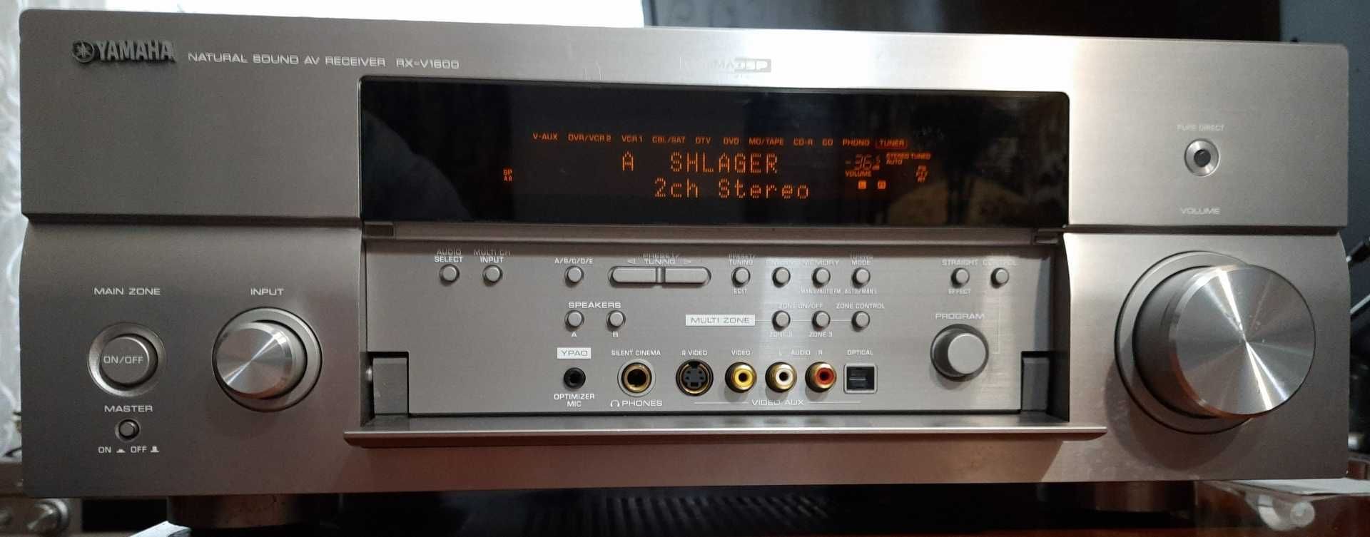 ONKYO TX-DS797; YAMAHA RX-V1600 RDS-Ресиверы.