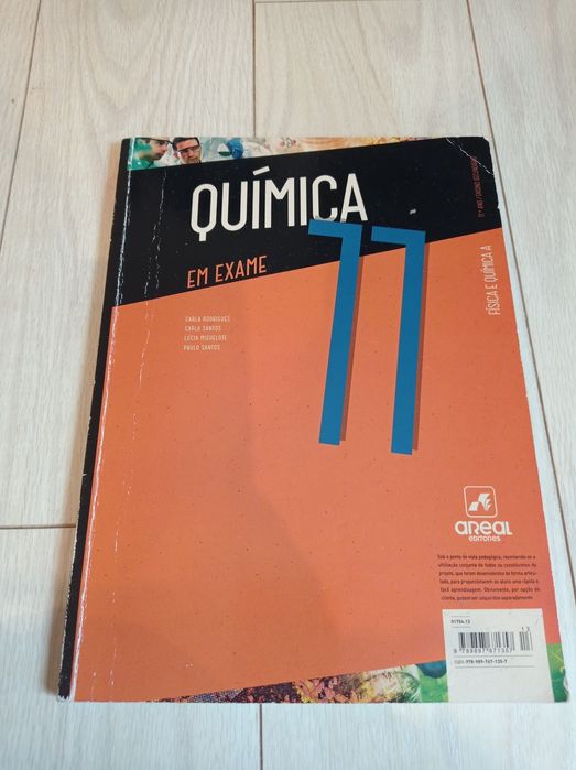 Caderno de actividades/ exame Química 11*