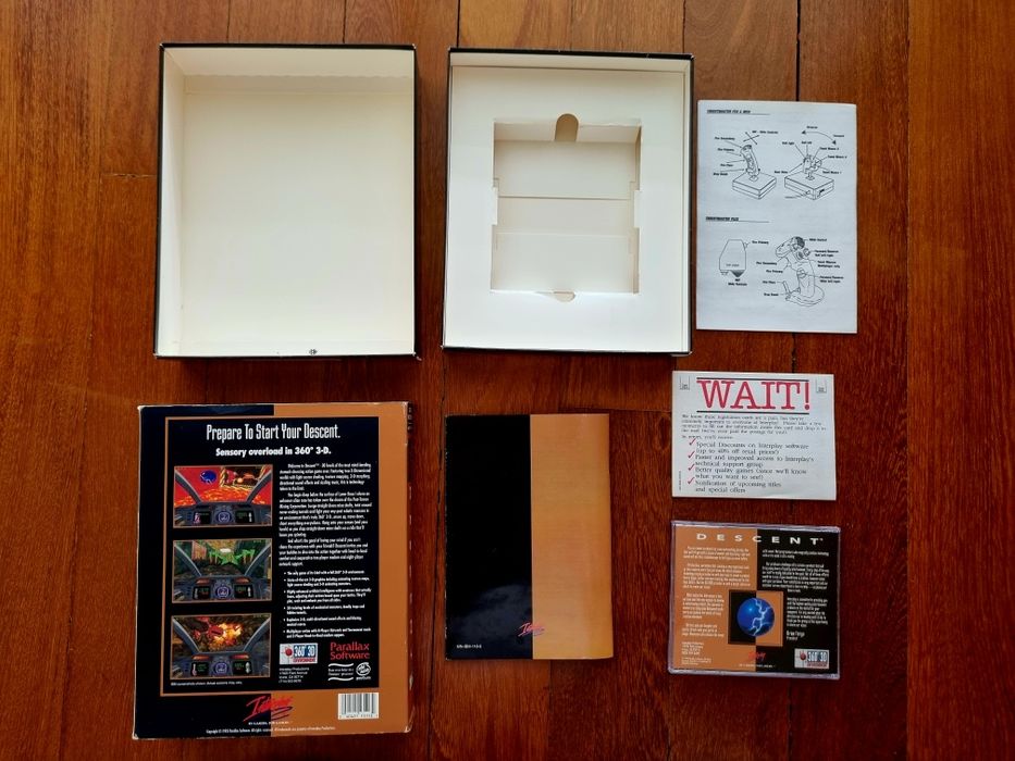 Jogos PC Big Box Prince of Persia Descent computador vintage