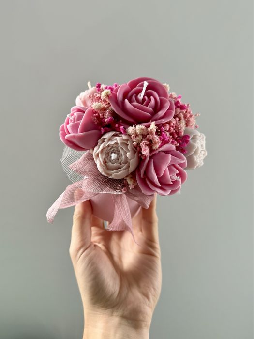 Mini flowerbox candlebox dzien nauczyciela prezent