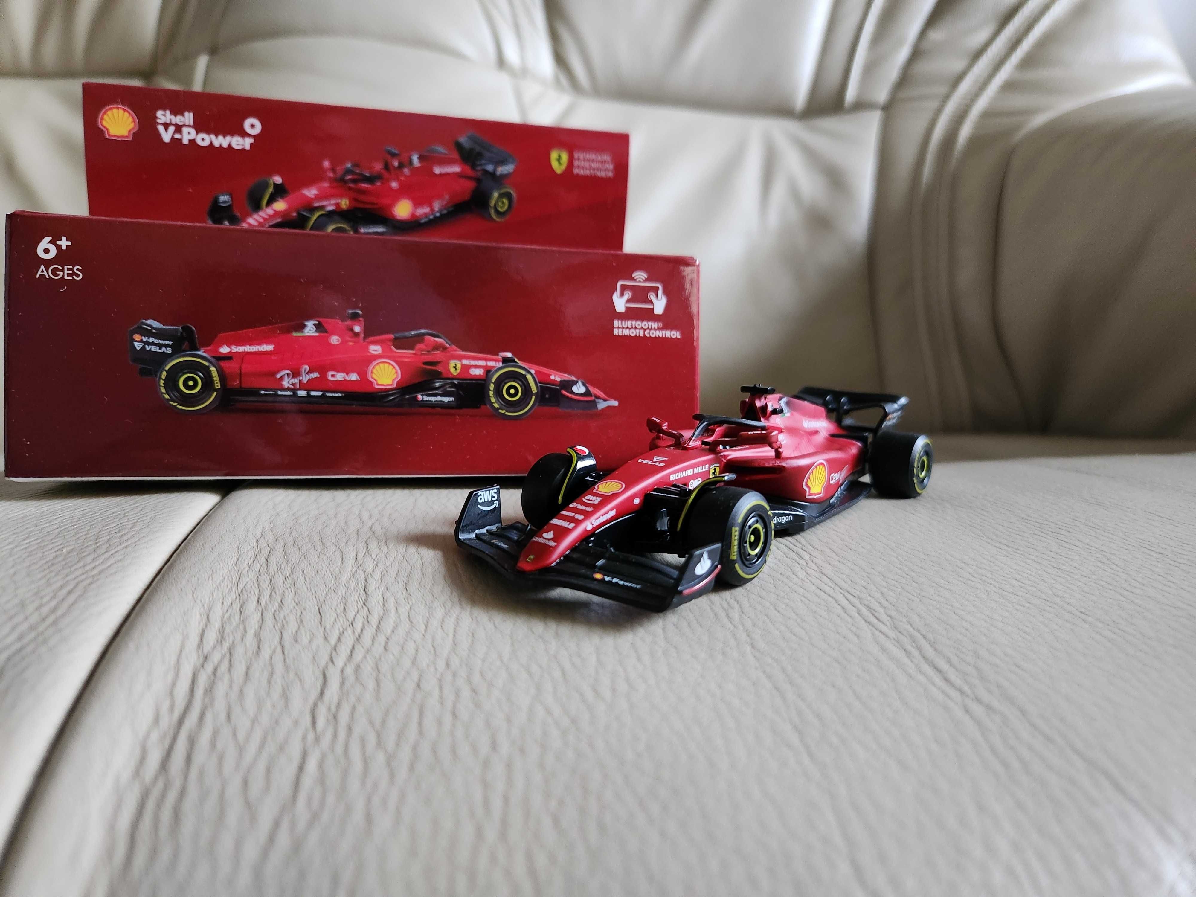 Zdalnie sterowany Bluetooth model samochodu FERRARI F1-75.