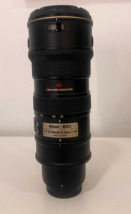 Objetiva AF-S VR  Nikon 70-200mm 2.8 G