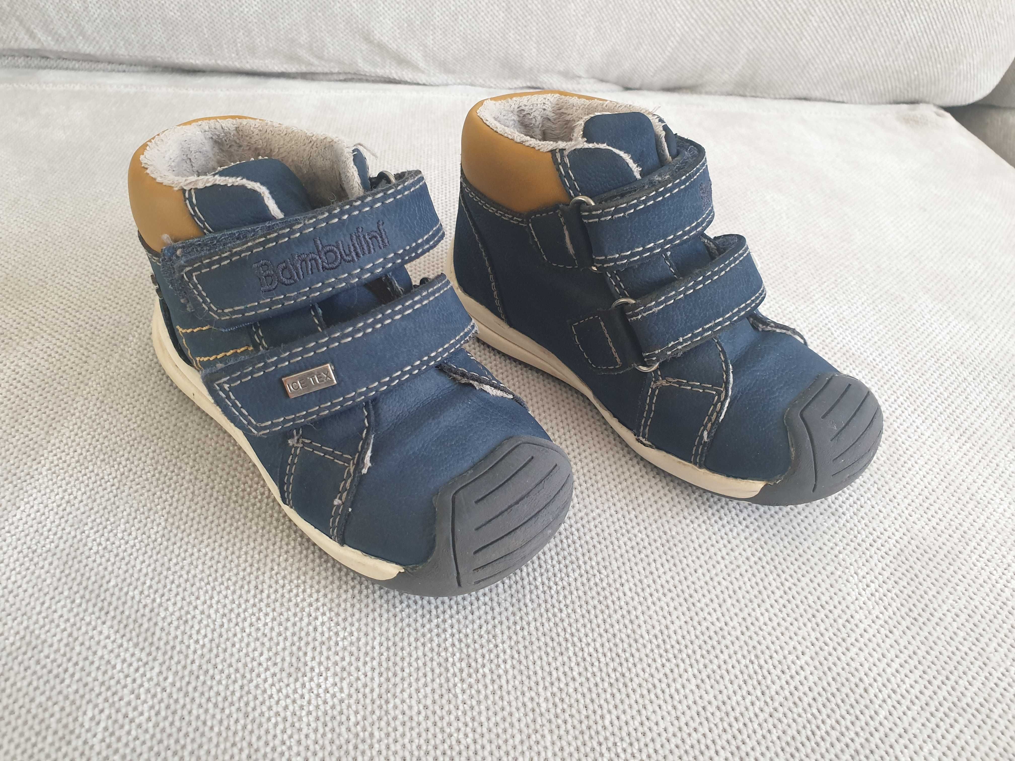 buty dla chłopca rozmiar 23 wkładka 13 cm firma BAMBULINI