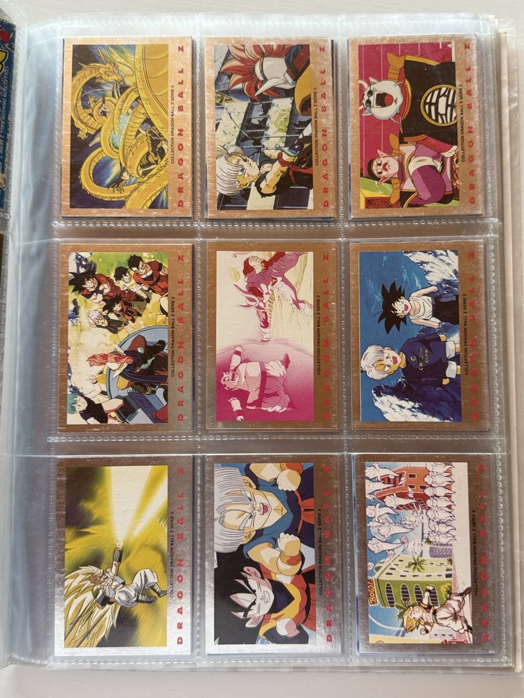 Dragon Ball Z cards Panini Série 2 - Completa