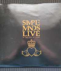 Duplo LP Simple Minds - Live in theCity of Light - excelente estado