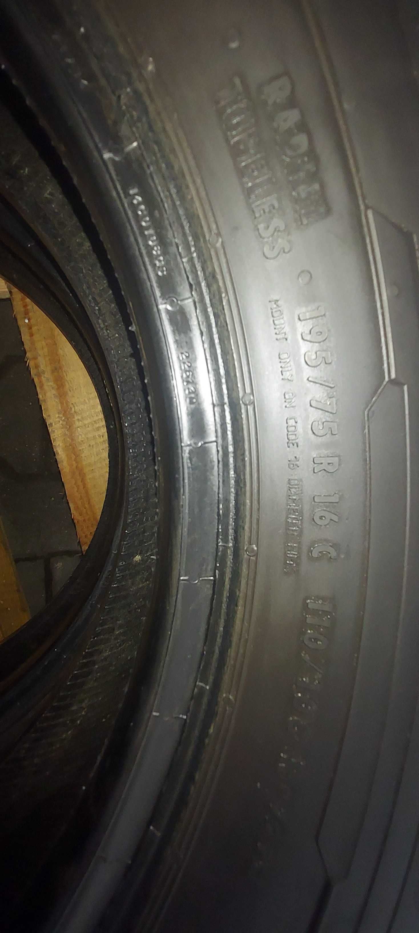 Continental 195x75x16C do busa Wawa nowe