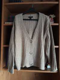 Beżowy sweter oversize rozmiar 46/48/50  5XL  New Look