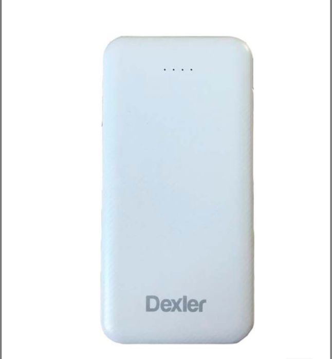 Повербанк Dexler Power Bank 8000 mAh Білий