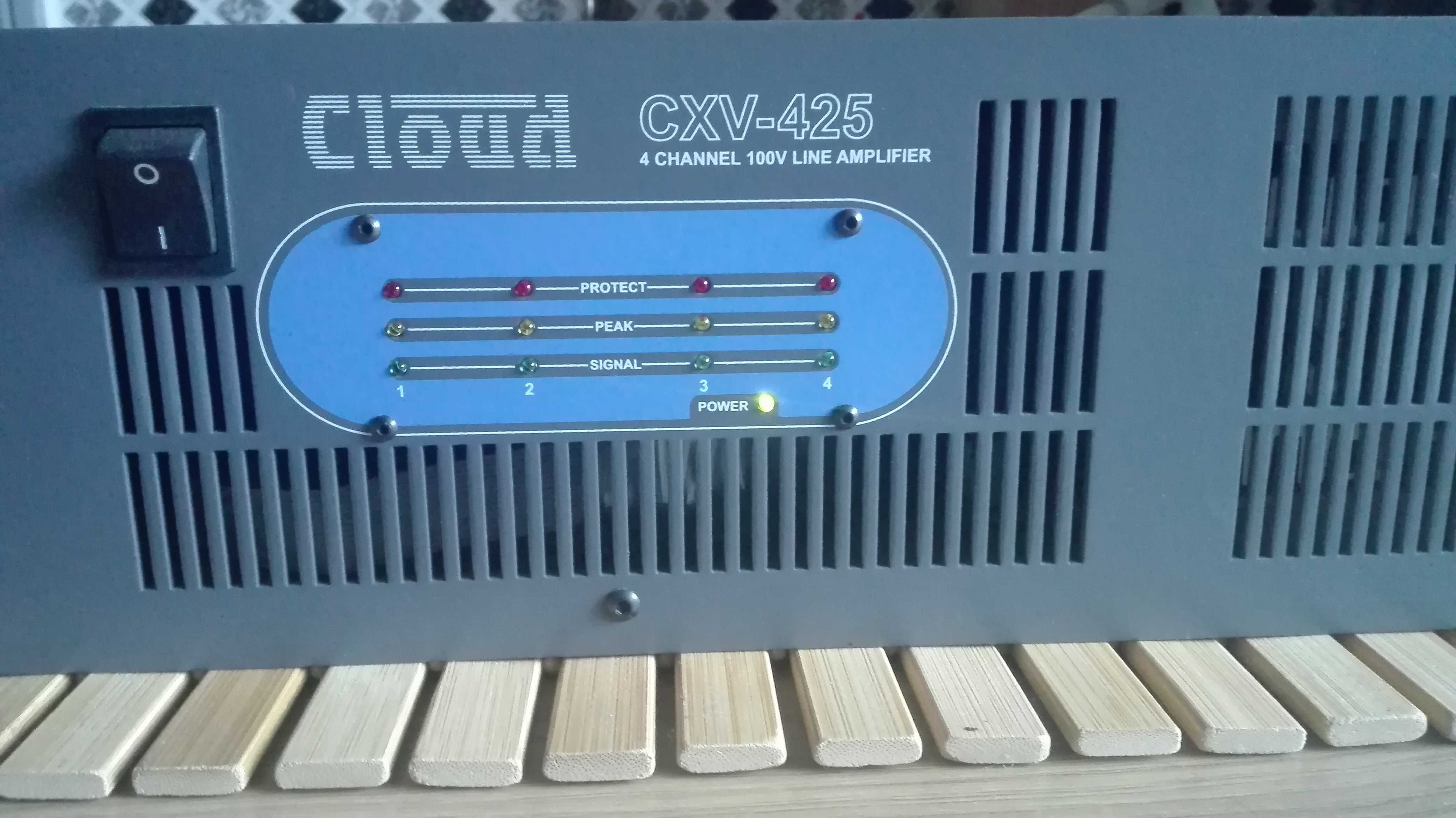 Cloud CXV-425 Wzmacniacz 4 Channel 100V Line.