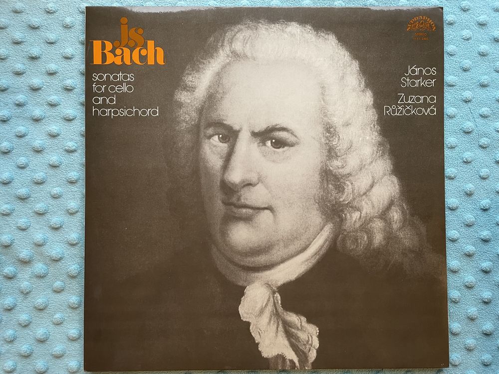 Johann Sebastian Bach winyl / Sonatas for chello and harpsichord