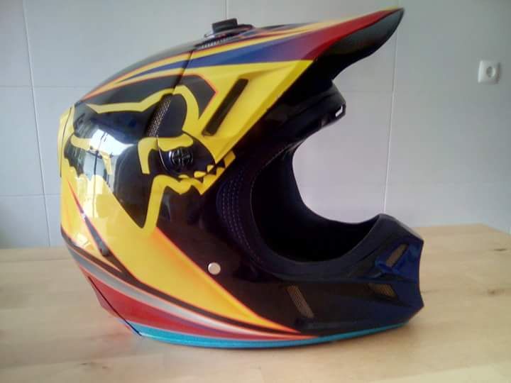 Capacete Fox V4 Carbono Motocross