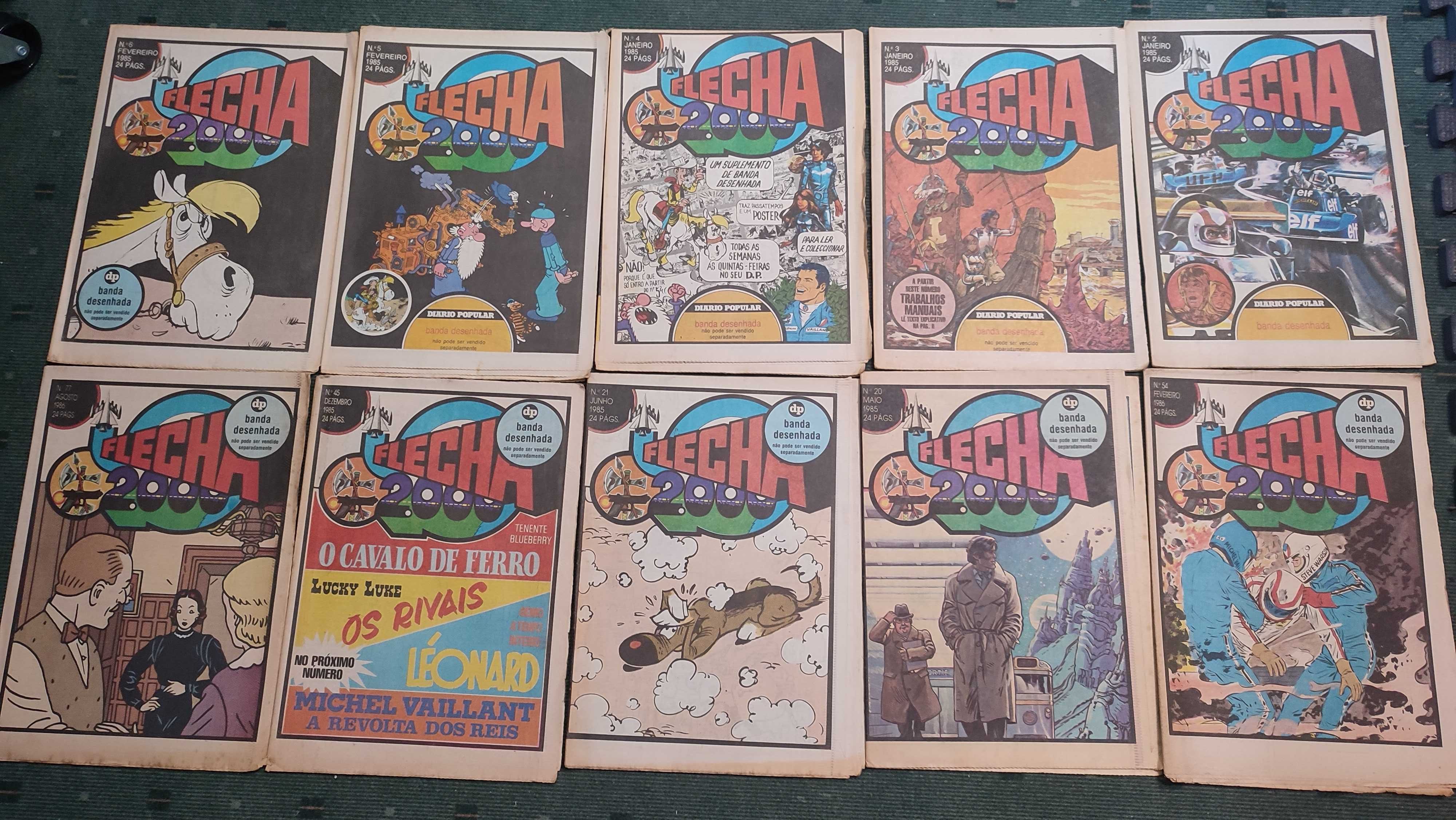 Lote 47 Revistas de BD Flecha 2000