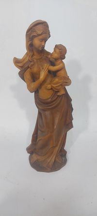 Madonna Figura Drewno 50 cm// Meble Stylowe Grodzisk Mazowiecki