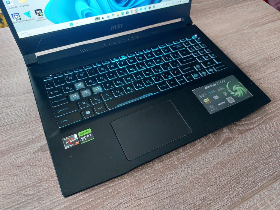 Як новий MSI RTX 4050 144Гц 512 SSD 16 DDR5 два слоти