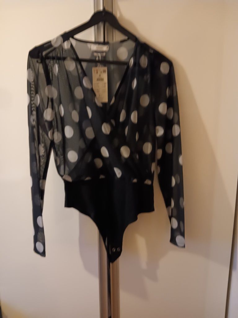 Body czarne nowe marki Reserved w rozmiarze S