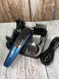 Машинка для стрижки волосся, триммер, бритва, VGR V-172 5в1 4 насадки
