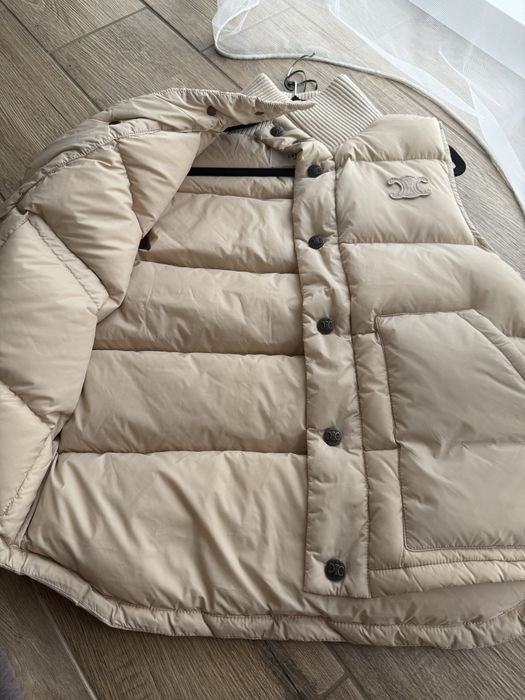 Жилетка пуховая селин Celine оригинал, пух