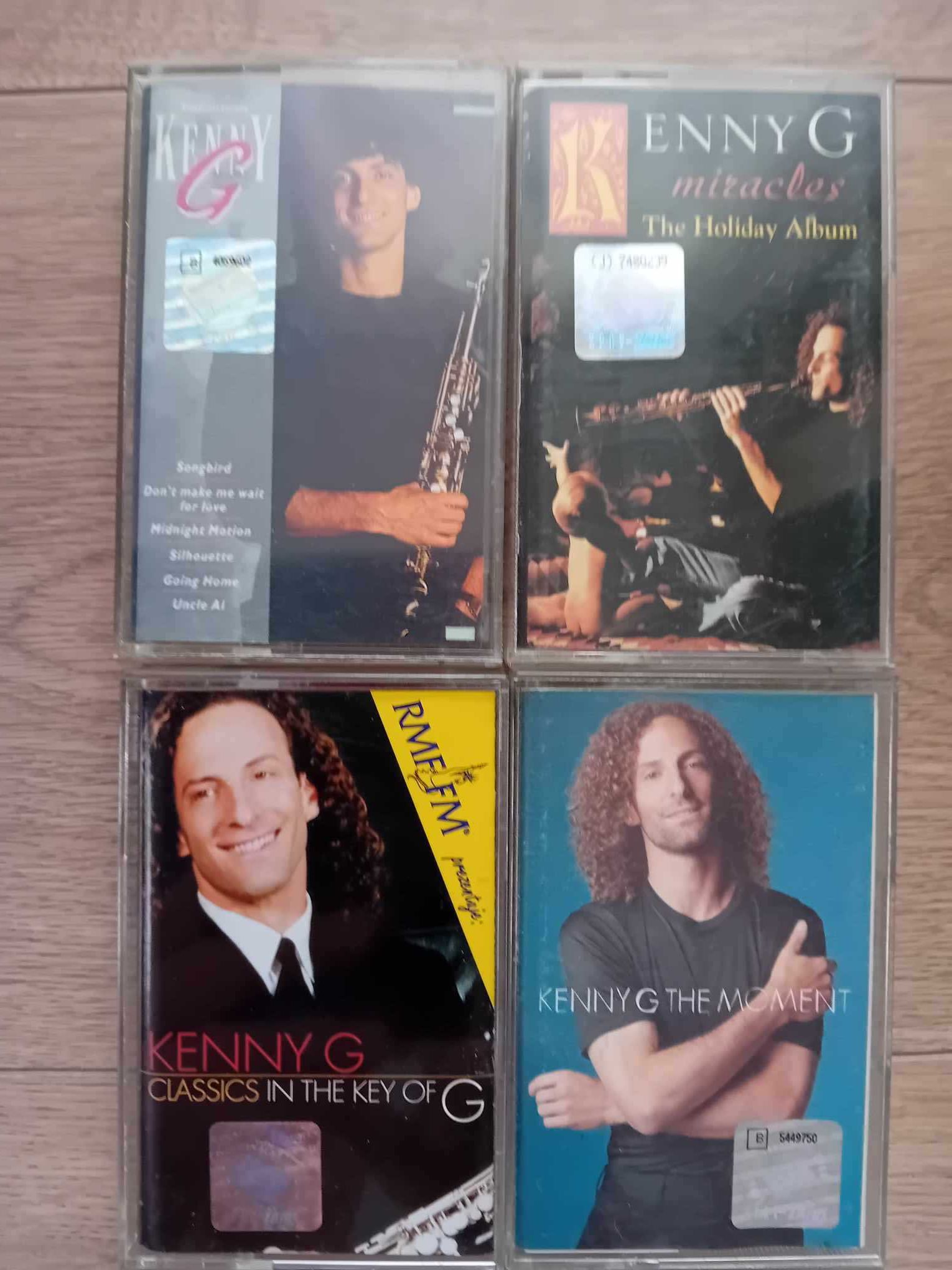 Sprzedam Kenny G- 4 kasety audio z dyskografii