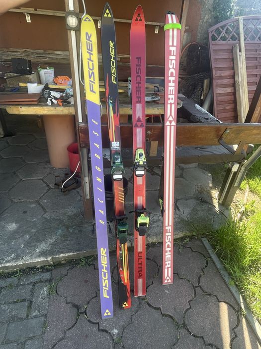 Narty Fischer Cap Tec oraz Ultra zestaw starsze modele