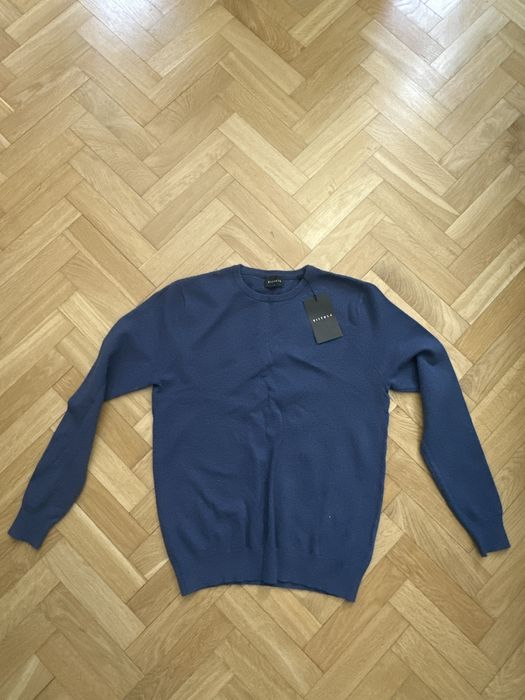 Sweter vistula niebieski nowy