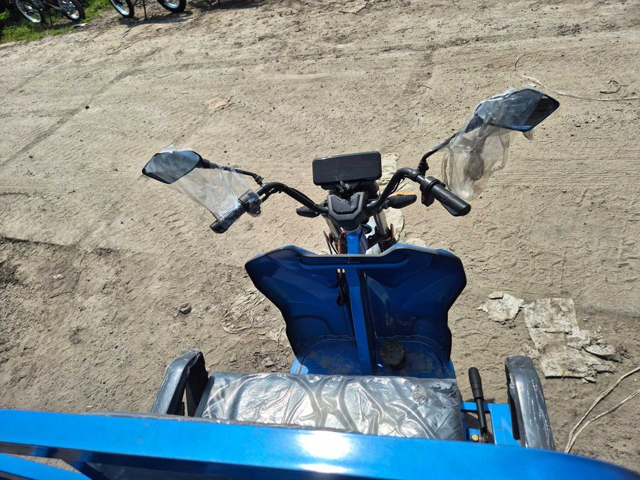 Трицикл Аккмуляторный Дозер 1200 ватт на 650 кг