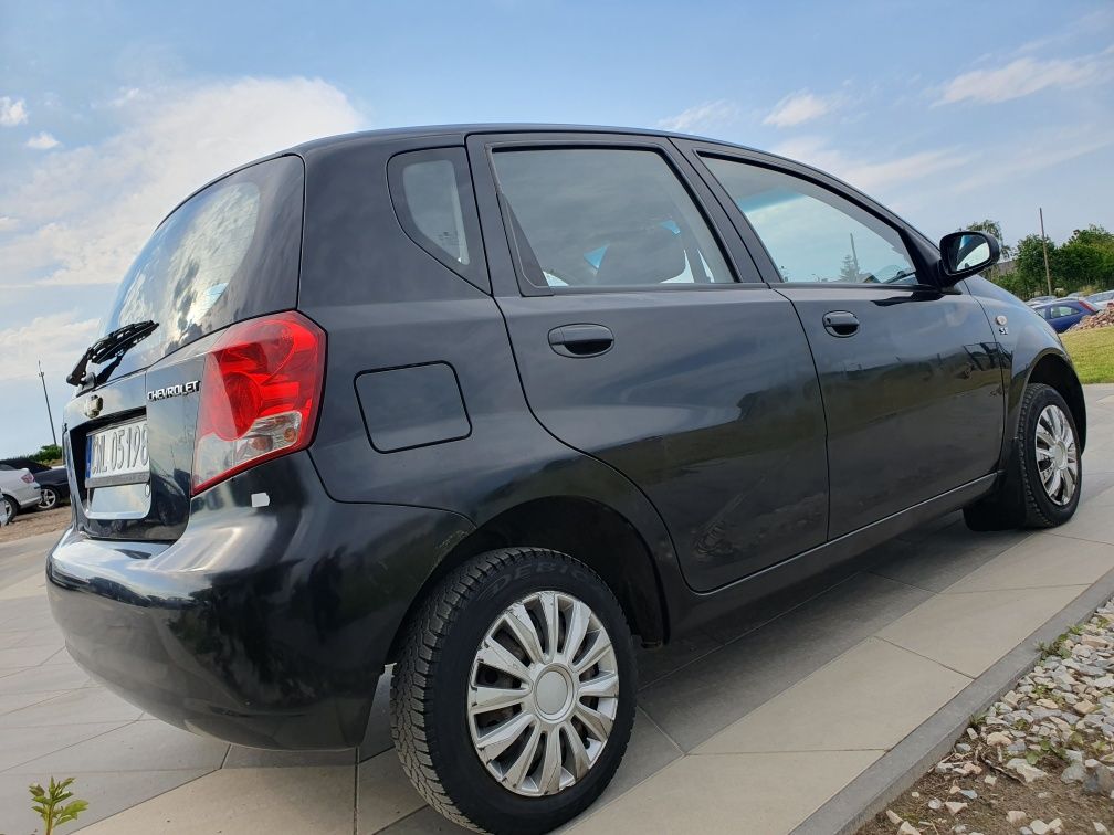 CHEVROLET KALOS 2007 r * 1.2 Benzyna+LPG * 5 Lat w Kraju- 1 WŁAŚCICIEL