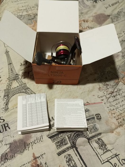 Нова катушки Daiwa 23 Ninja LT 3000 шнур 80 +метрів 0,6