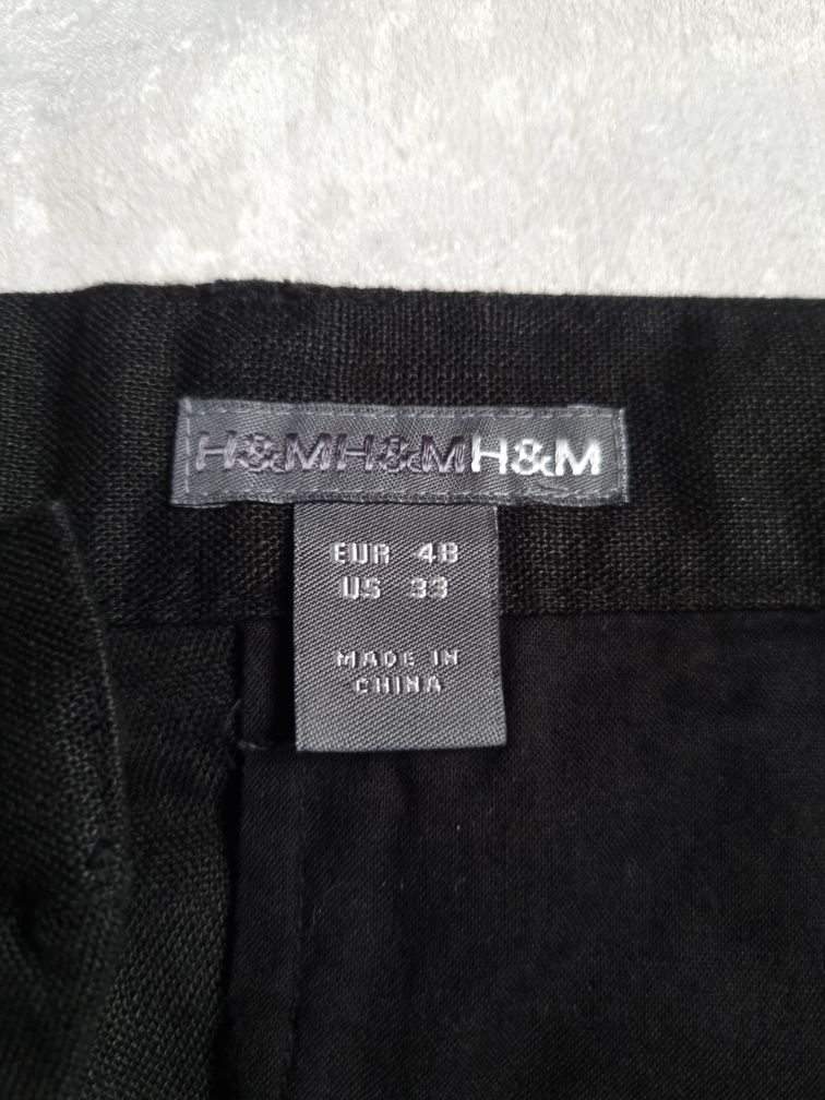 H&M 100%льон Жіночі брюки