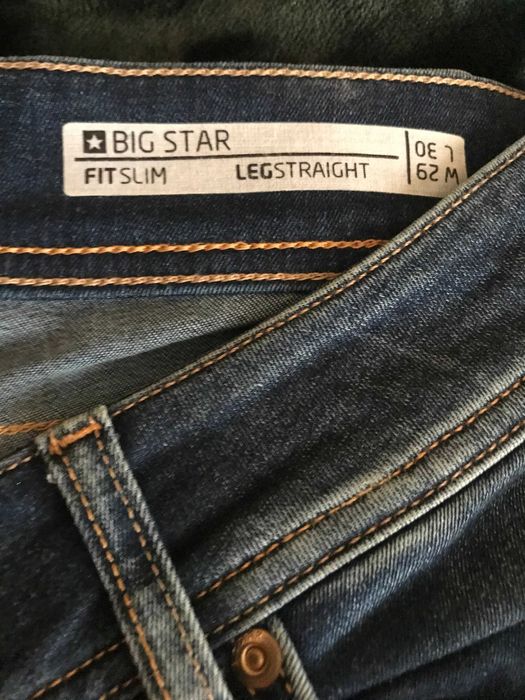 Big Star jeansy 29/30 Fit Slim